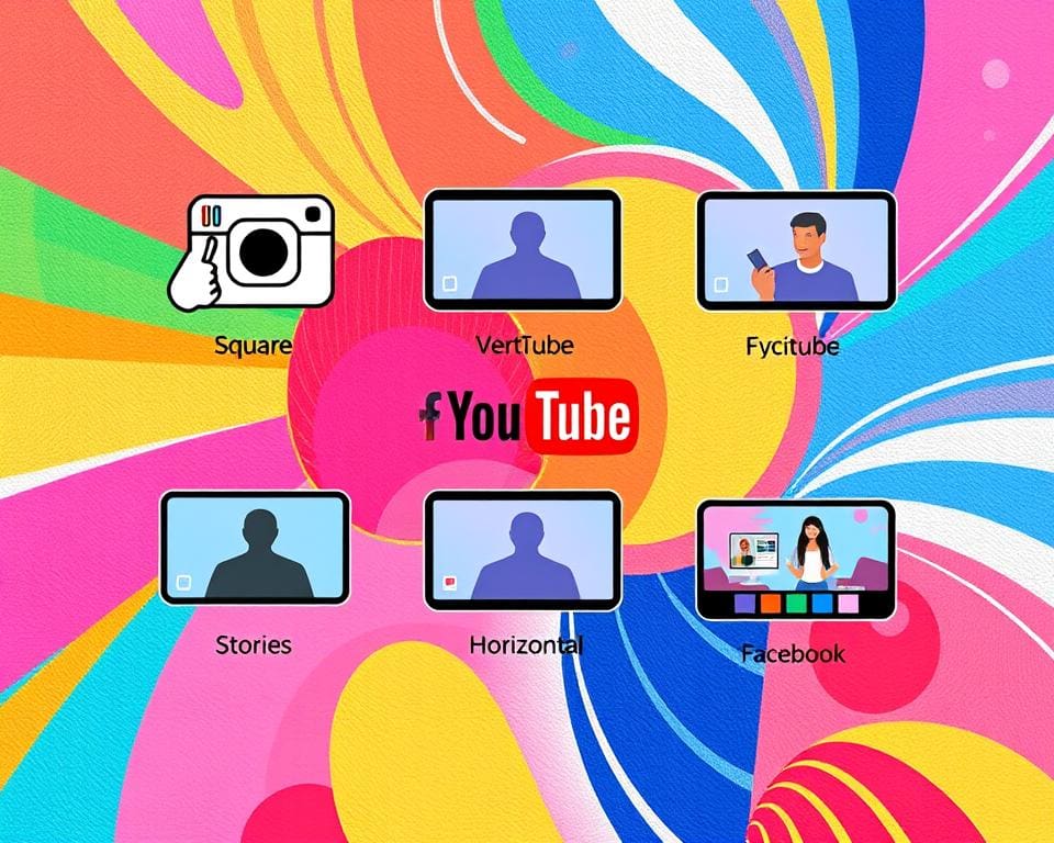 video formats voor sociale media platforms